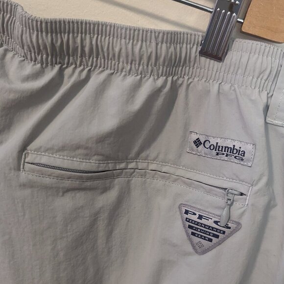 Columbia PFG Fishing Mesh Lined Swim Shorts Omni Shade Hiking XXL - Picture 7 of 8